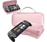 KZIOACSH Case for ROG Xbox Ally x/ROG Xbox Ally/ROG Ally X/ROG Ally, Full Protection Ultra Slim Shock-Absorption Anti-Scratch Prective EVA Gaming Console Rugged Bumper Cover,Pink
