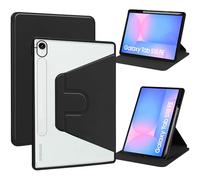 KZIOACSH Case for Samsung Galaxy Tab S11/Tab S10 FE/Tab S9 FE/Tab S10/S9, Multi-angle Kickstand Shockproof Soft PU leather+ Hard PC Anti-Drop Case Backing with Pen Slot and Wake Up/Sleep Function