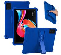KZIOACSH Case for TCL TAB 10L Gen 2, Lightweight Shockproof Soft Silicone Reinforced Corners Anti-Drop Anti-Scratch Rugged Tablet Cover with Adjustable Kickstand for TCL TAB 10L Gen 2,Dark Blue