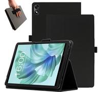 KZIOACSH Case for TECLAST P85/TECLAST 2025 Newest Tablets Android 15, Full Coverage Soft PU Leather Folding Stand Folio Anti-Drop Shockproof Rugged Protective Cover with Pencil Holder and Wrist Strap