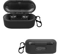 KZIOACSH Case for TOZO T10, Ultra Slim Anti-Scratch Anti-Lost Protective Silicone Earbuds Case Lightweight Washable Sumdge-Proof Earphone Skin Cover with Carabiner for TOZO T10