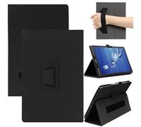 KZIOACSH Case for Wacom MovinkPad Pro 14 Tablet with Pencil Holder and Wrist Strap, Full Coverage Soft PU Leather Folding Stand Folio Anti-Drop Shockproof Protective Cover, Black