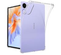 KZIOACSH Clear Case for HONOR Pad V9 11.5 Inch, Reinforced Corners Flexible Ultra Slim Shockproof Protective Case Crystal Clarity Drop Protection Non-Slip Soft TPU Skin Cover,Transparent
