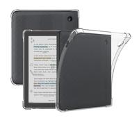 KZIOACSH Clear Case for Kobo Libra Colour 7inch, [Reinforced Corners] Ultra Slim Shockproof Protective Case, [Drop Protection] [Non-Slip] Flexible Soft TPU Skin Cover for Kobo Libra Colour,Transparent