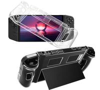 KZIOACSH Clear Case for Lenovo Legion Go Gaming Handheld, Full Protective Transparent Hard PC Case Ultra Slim Anti-Scratch Grip Controller Gaming Machine Cover for Lenovo Legion Go Gaming Handheld