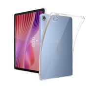 KZIOACSH Clear Case for Lenovo Tab 2025 10.1 Inch, Reinforced Corners Flexible Ultra Slim Shockproof Protective Case Crystal Clarity Drop Protection Non-Slip Soft TPU Skin Cover,Transparent