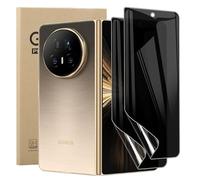 KZIOACSH Exterier Privacy Screen Protector for HONOR Magic V5, 2 Pack Ultra Slim Anti-Scratch Protective Soft TPU Support Fingerprint Unlocking Selfhealing Anti-Spy Film Guard