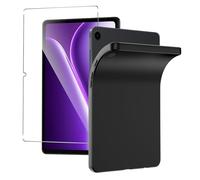 KZIOACSH Matte Back Case for OnePlus Pad Go 2 with 1 Pack Tempered Glass Screen Protector, Flexible Soft TPU Ultra Slim Anti-Scratch Lightweight Silky-Soft Touch Anti-Drop Protective Cover