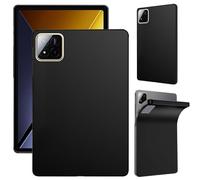 KZIOACSH Matte Back Case for Xiaomi POCO Pad X1 with 2 Pack Tempered Glass Screen Protector, Flexible Soft TPU Ultra Slim Anti-Scratch Lightweight Silky-Soft Touch Anti-Drop Protective Cover