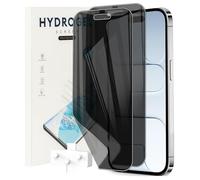 KZIOACSH Privacy Screen Protector for iPhone 17 Air, 2 Pack Ultra Slim Anti-Scratch Anti-Spy Protective Soft TPU Fingerprint Unlocking Scratchproof Bubble Free Screen Film, Not Glass