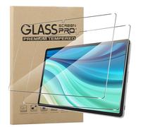 KZIOACSH Screen Protector for DOOGEE T30 Max 12 Inch, 2 Pack Ultra Clear Anti-Scratch Tempered Glass Film[9H Hardness] Touch Sensitive Anti-Fingerprint Protective Screen Guard for DOOGEE T30 Max