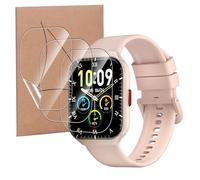KZIOACSH Screen Protector for HOIFA Smart Watch 1.96inch, 3 Pack Flexible HD Clear Scratch Resistant Protective TPU Film Ultra-thin Anti-Fingerprint Self-Healing Bubble Free Screen Protector,NOT GLASS