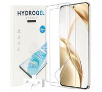 KZIOACSH Screen Protector for Honor 200, 2 Pack 3D Curved Edge HD Clarity Soft TPU Screen Protector [Not Glass] Scratchproof Bubble Free [Fingerprint Unlocking] Protective Cover Film for Honor 200