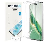 KZIOACSH Screen Protector for Honor Magic6 Pro 5G, 2 Pack 3D Curved Edge HD Clear Soft TPU Screen Protector [Not Glass] Scratchproof Bubble Free [Fingerprint Unlocking] Protective Cover Film