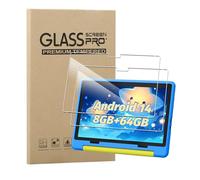 KZIOACSH Screen Protector for HotLight Kids Tablet/HotLight KT1016/KT1006 10 Inch, 2 Pack Ultra Clear Anti-Scratch Tempered Glass 9H Hardness Touch Sensitive Anti-Fingerprint Protective Screen Guard
