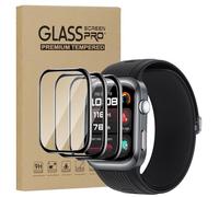 KZIOACSH Screen Protector for HUAWEI WATCH D2, 3 Pack Full Coverage 3D Curved Edge Anti-Scratch Protective Film [Not Glass] High Definition Transparent Anti-Fingerprint Shatterproof PET Cover Film