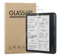 KZIOACSH Screen Protector for Kobo Libra Colour 7 Inch,2 Pack HD Clear Scratch-Resistant Tempered Glass [9H Hardness] Touch Sensitive Anti-Fingerprint Protective Screen Guard Film