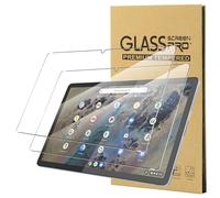 KZIOACSH Screen Protector for Lenovo Chromebook Duet 3 11 Inch, 2 Pack HD Clear Scratch-Resistant Tempered Glass [9H Hardness] Touch Sensitive Anti-Fingerprint Protective Screen Guard Film