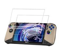 KZIOACSH Screen Protector for MSI Claw 8 AI+/MSI Claw 8 AI Plus, 2 Pack HD Clarity Scratch-Resistant PET Screen Protector Ultra Slim Touch Sensitive Shatterproof Bubble Free Protective Film,NOT GLASS