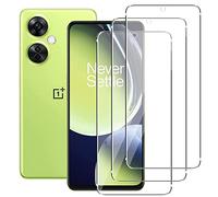 KZIOACSH Screen Protector for OnePlus Nord CE 3 Lite, 3 Pack HD Clear Anti-Scratch Screen Film Cover High Hardness Anti-Fingerprint Case-Friendly Tempered Glass Screen Protector Cover
