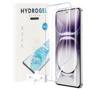 KZIOACSH Screen Protector for Oppo Reno 12 Pro/Reno 12, 2 Pack 3D Curved Edge HD Clarity Soft TPU Screen Protector [Not Glass] Scratchproof Bubble Free [Fingerprint Unlocking] Protective Cover