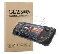 KZIOACSH Screen Protector for ROG Xbox Ally X & ROG Xbox Ally & Steam Deck 7 inch, 2 Pack Ultra Clear Anti-Scratch Tempered Glass 9H Hardness Touch Sensitive Anti-Fingerprint Protective Screen Guard