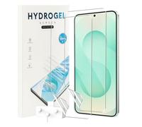 KZIOACSH Screen Protector for Samsung Galaxy S25 Plus, 2 Pack 3D Curved Edge HD Clarity Soft TPU Screen Protector Scratchproof Bubble Free Fingerprint Unlocking Protective Cover Film,Not Glass