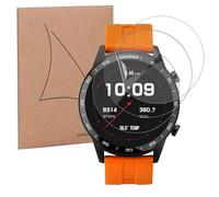 KZIOACSH Screen Protector for Sekonda Mens 45mm Smart Watch, 3 Pack Ultra-thin HD Clear Anti-Scratch Cover Film [NOT GLASS] Touch Sensitive Anti-Fingerprint Anti-Oil Self-Healing TPU Screen Protector