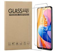 KZIOACSH Screen Protector for TCL 60R 5G/TCL 60 5G, 2 Pack 9H Hardness HD Clear Anti-Scratch Tempered Glass Screen Protector Oleo-phobic Coating Anti-Fingerprint Protective Cover Film