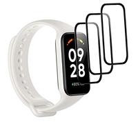 KZIOACSH Screen Protector for Xiaomi Redmi Smart Band 2, 3 Pack Full Coverage 3D Curved Edge Anti-Scratch Protective Film Flexible PET Anti-Fingerprint Bubble Free Transparent Screen Protector Cover