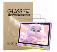 KZIOACSH Screen Protector for ZIBATIS 10 Inch Kids Tablet/ZAS102600/ZAS1016 Kids Tablet, 2 Pack Ultra Clear Anti-Scratch 9H Hardness Touch Sensitive Anti-Fingerprint Tempered Glass
