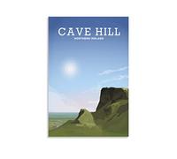 KZIWQ Metal Sign Northern Ireland Cave Hill Retro Decor Art Sign Home Kitchen Bar Cafe Club Cave Wall Decor Vintage Travel Tin Sign 15x30cm