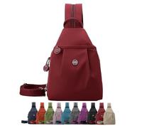 KZJXMH 2026 Premium 3 In 1 Anti-Theft Travel Tote Bag, Large Capacity Convertible Backpack,Waterproof 2-Way Commuter Bag For Hiking, Traveling, And Shopping(Red)