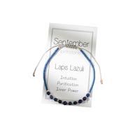 KZL Birthstone Crystal Beads Bracelets Bohemian Crystal Seed Beaded Stretch Bracelets for Women Men Anxiety Relief 12 Month Constellation Wrap Bracelet Horoscope Jewelry Birthday Gifts, 4.8cm, Stone