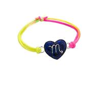 KZL Zodiac Bracelets for Women Men Temperature Sensing Color Changing 12 Constellation Mood Bracelet Emotion Feeling Wrap Bracelet with Card Astrology Horoscope Jewelry Birthday Gift, 4.8cm, Zinc