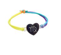 KZL Zodiac Bracelets for Women Men Temperature Sensing Color Changing 12 Constellation Mood Bracelet Emotion Feeling Wrap Bracelet with Card Astrology Horoscope Jewelry Birthday Gift, 4.8cm, Zinc