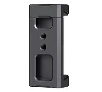 Kznifmk 1 PCS Cold Shoes Phone Clamp Horizontal and Vertical Photography Quick Release Mobile Phone Aluminum Alloy Holder