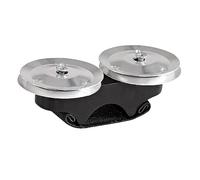 Kznifmk 1 Piece Finger Bell Tambourine Suitable For Cajon Drum African Drum And Other Percussion Instruments