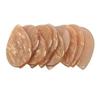 Kznifmk 10 Pieces/Set Acrylic Accessories Earrings Handmade Material Acetate Drop Shape Earrings Accessories Yellow