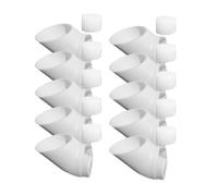Kznifmk 10 Sets Hydroponic Soil-Free Growing System DIY Hydroponic Nursery Garden Kit