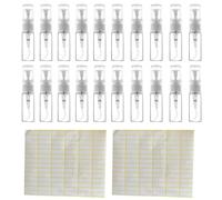 Kznifmk 100Pcs 3ML Bottle Small Cosmetic Packing Atomizer Perfume Bottles Atomizing Liquid Container for Travel
