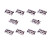 Kznifmk 10X Watch Crown Watch Watch Parts for Wrist Watch Parts Dome Flat Watch Accessories Repair Tool Kit