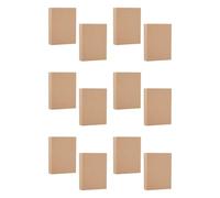 Kznifmk 12Pcs A5 Refillable Ring Binder,A5 Paper Binder Tray with 2 Rings to Add Loose Sheets,A5 Paper Folders