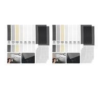 Kznifmk 150Pcs 13 Inch Plastic Welding Rods Assorted Set with Stainless Steel Mesh, Welding Strips for Car Bumpers Kayak Repairs