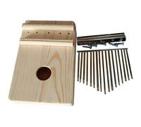 Kznifmk 17 Key Not Assembled Keys Thumb Piano Semi-Finished Finger Piano Kalymba Portable Finger Piano