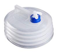 Kznifmk 2 Pcs Folding the Water Tank, Camping, Folding Two 5 Liter Containers Into a Flat Shape When Traveling, Easy to Store