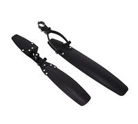 Kznifmk 2 PCS Road Bike Set Mudguard for Bicycle Bike Wings Mud Guard Front/Rear Fenders 20-26 Inches