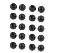 Kznifmk 20 Pieces 32mm High 35mm Dmr M10 Threaded Plastic Ball Knob Ball Handle
