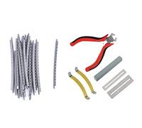 Kznifmk 20Pc Acoustic Guitar Fret Wire Fretwire Set 2mm & 6x Guitar Clean Polish Tools Luthier Tools Repair Kit Fret Cutter Wire