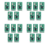 Kznifmk 20PCS 30-1500MA Adjustable Constant Current LED Driver DC 3.3V 3.7V 4.2V 5V PWM Control Board Buck Power Module